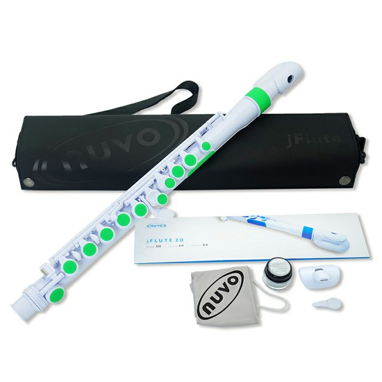 NUVOjFlute 2.0 White+Greenの画像