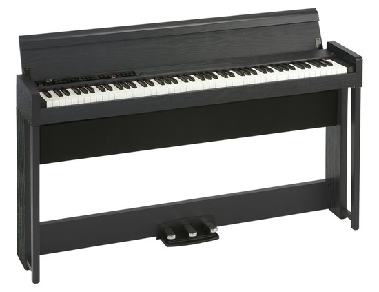 KORGC1 Air Digitalpiano WBK（ウッデン・ブラック、木目調仕上げ）の画像