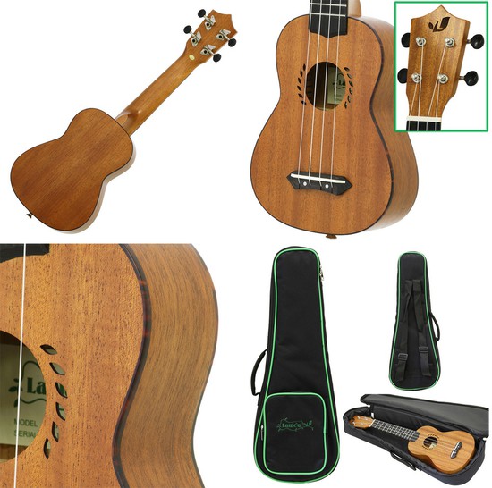 Laule’aLAM-2SL Mahogany Soprano, Long Neckの画像