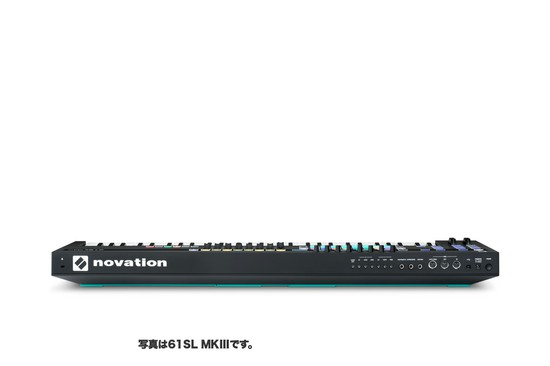 novation61 SL MKIII キーボドコントローラーの画像
