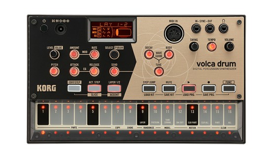 KORGDIGITAL PERCUSSION SYNTHESIZER volca drumの画像