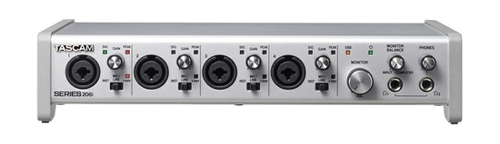 TASCAMSERIES 208i 20 IN/8 OUT USB Audio/MIDI Interfaceの画像