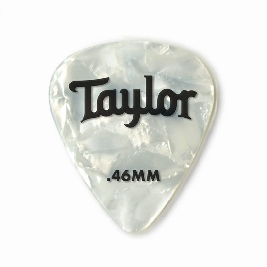 TaylorPREMIUM CELLULOID White Pearl 12枚入りの画像