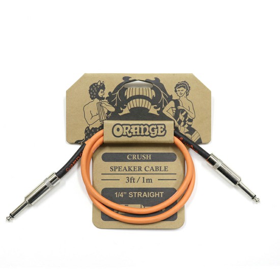ORANGECRUSH Speaker Cable 3ft/1m 1/4