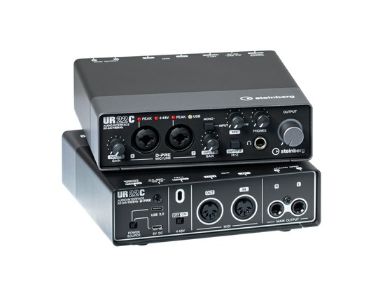 steinbergUR22C 2 X 2 USB 3.0 AUDIO INTERFACEの画像