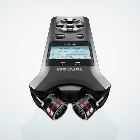 TASCAMDR-07X USBオーディオインターフェース搭載ステレオオーディオレコーダーの画像