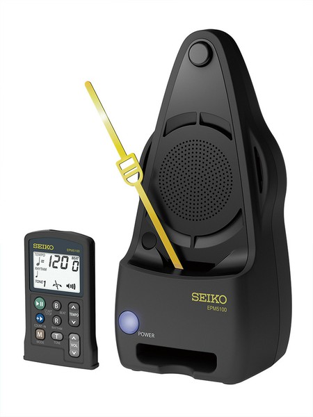 SEIKOEPM5100B リモコン操作のモーター式振り子メトロノームの画像