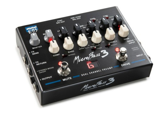 EBSMICRO BASS3 2-Channel Professional Outboard Preampの画像