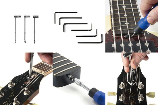 MUSIC NOMADMN235 Premium Guitar Tech Truss Rod Wrench Setの画像