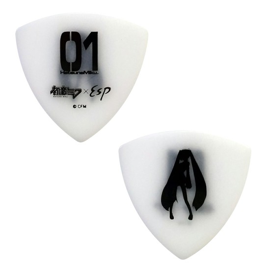 ESPESP Signature Pick Series 初音ミク Model PD-Miku03BK 10枚セットの画像