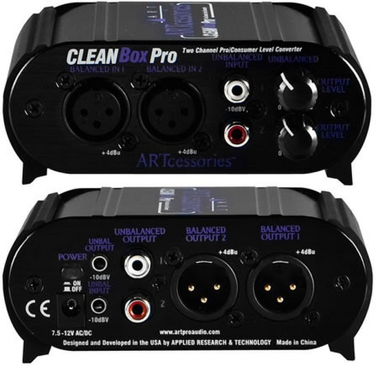 ARTCLEAN Box Pro 2CHレベル・コンバーターの画像