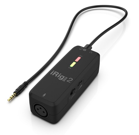 IK MultimediaiRig Pre 2 モバイル・デイバイス用マイク・プリアンプの画像
