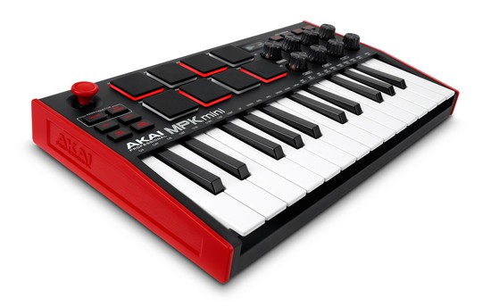 AKAIMPK mini MK3 25鍵 USB MIDI キーボードコントローラーの画像