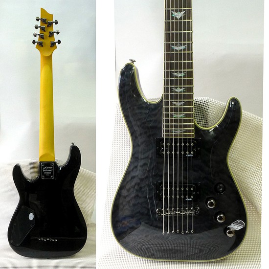SchecterAD-OM7-EXT/STBKの画像