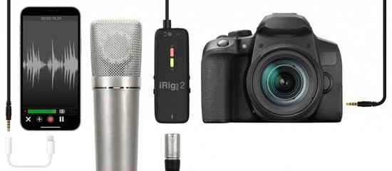 IK MultimediaiRig Pre 2 モバイル・デイバイス用マイク・プリアンプの画像