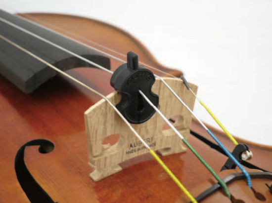 NOBLANDバイオリン用1つ穴 (バイオリン型)Tourte Style Muteの画像