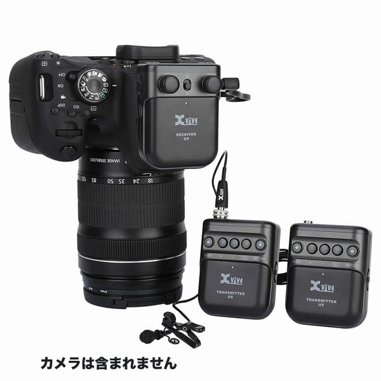 Xviveワイヤレスマイクシステム U5T2の画像