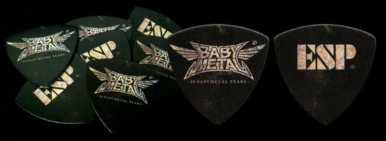 ESPESP×BABYMETAL Collaboration Series Guitar & Bass Pick PA-BM10 10枚セットの画像