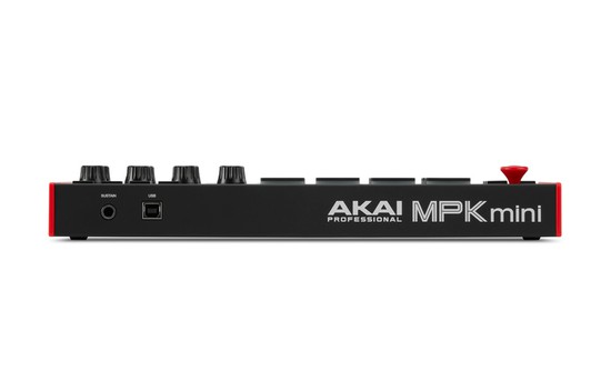 AKAIMPK mini MK3 25鍵 USB MIDI キーボードコントローラーの画像