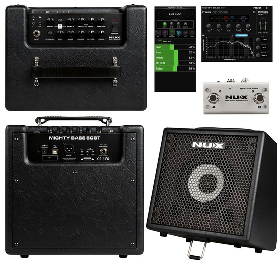 NUXModeling Bass Amp with IR  Mighty Bass 50BTの画像