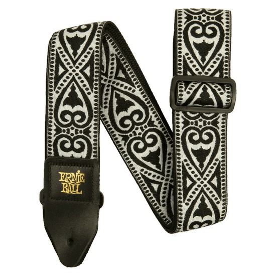 ErnieBallEB 5345 BLACK HEART JACQUARD STRAPの画像