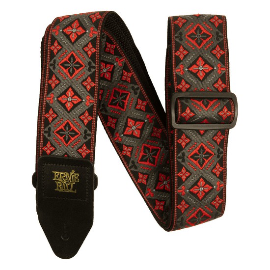 ErnieBallEB 5346 RED KING JACQUARD STRAPの画像
