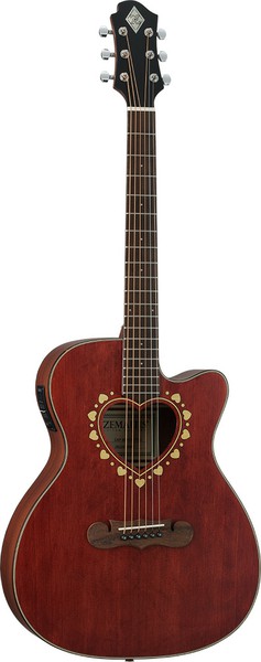 ZEMAITISOrchestra Cutaway CAF-85HCW FRD Faded Redの画像