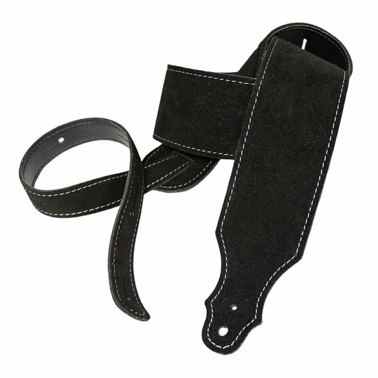 FranklinPurist Suede Guitar Strap 3B-BK-Sの画像