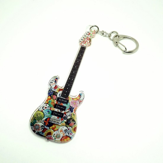 ESPNavigator N-ST SGZ Custom -EDEN- AK-SGZ-01 ESP Acrylic Keyholder Guitar Collection -SUGIZO Vol.1-の画像