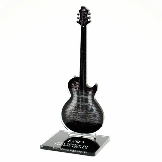 ESPESP ECLIPSE S-III Fretless QUILT AS-SGZ-04 ESP Acrylic Stand Guitar Collection -SUGIZO Vol.1-の画像