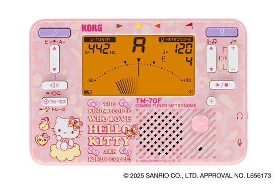 KORGTM-70C SKT（ハローキティ）サンリオコラボモデルの画像