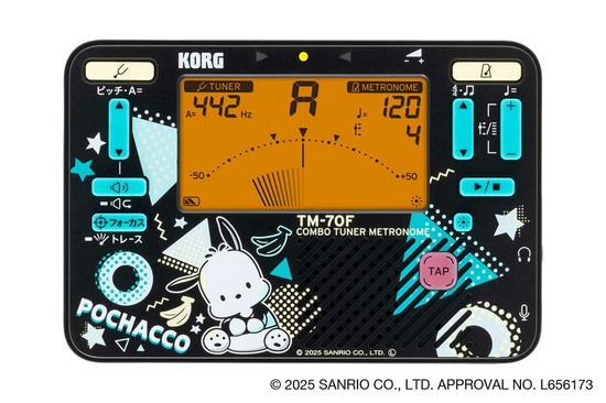 KORGTM-70C SPC（ポチャッコ）サンリオコラボモデルの画像