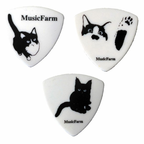 MusicFarmオリジナルねこピック　カンナ+サスケ+ナツメの画像