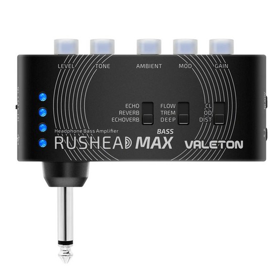 VALETONRushead Max Bass RH-101 ベースギター ヘッドフォンアンプの画像