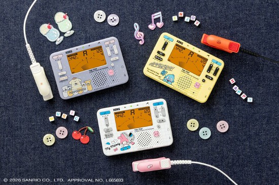 KORGサンリオキャラクターズ特別デザイン COMBO TUNER METRONOME TM-70Cの画像