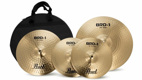 Pearlブラスシンバルセット　“BRD” CymbalSet　BRD-1の画像