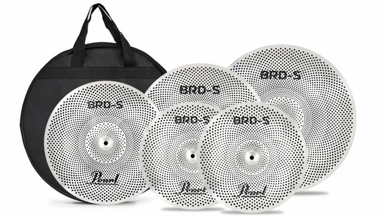 Pearlサイレントシンバルパッケージ　“BRD” CymbalSet　BRD-Sの画像