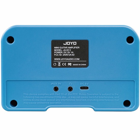 JOYOJOYO Bluetooth搭載5W充電式アンプ JA-02 IIの画像