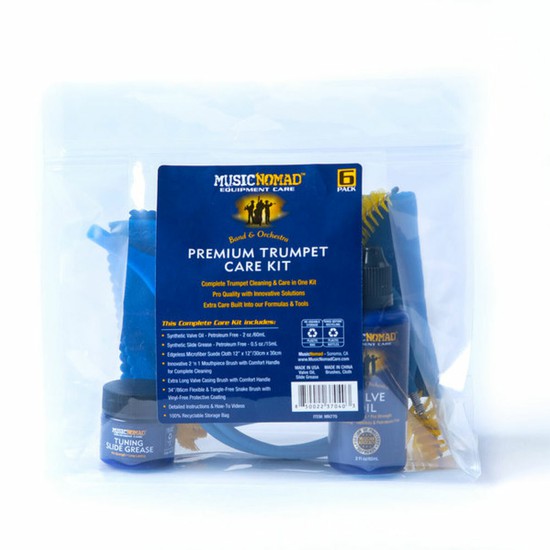MUSIC NOMADMUSIC NOMAD Premium Trumpet Care Kit  6点セット. MN770の画像