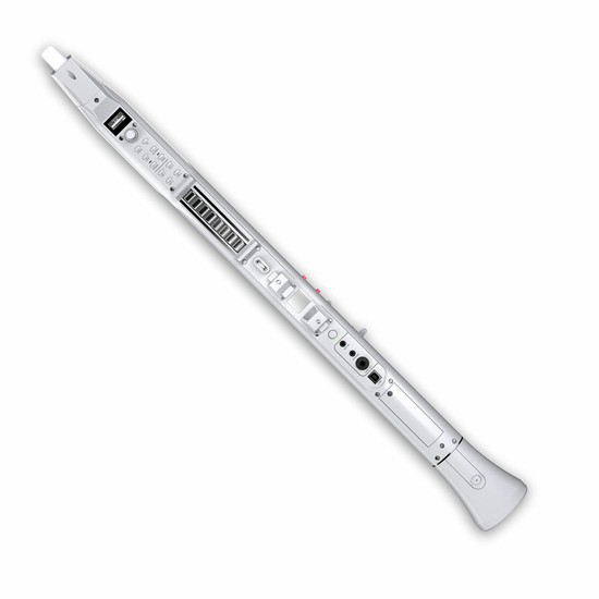 AKAI ProfessinalEWI Solo Special Edition White　スピーカー内蔵ウインド・シンセサイザーの画像