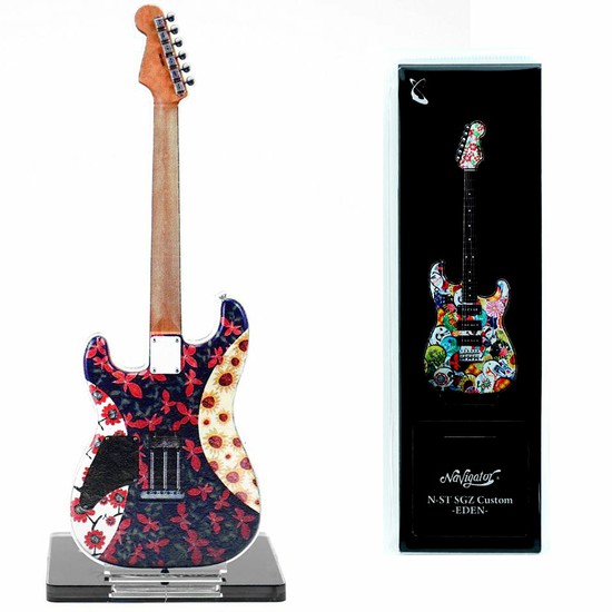 ESPNavigator N-ST SGZ Custom -EDEN- AS-SGZ-01 ESP Acrylic Stand Guitar Collection -SUGIZO Vol.1-の画像