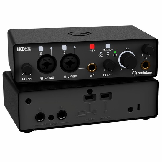 steinbergIXO22　USB Audio Interfaceの画像