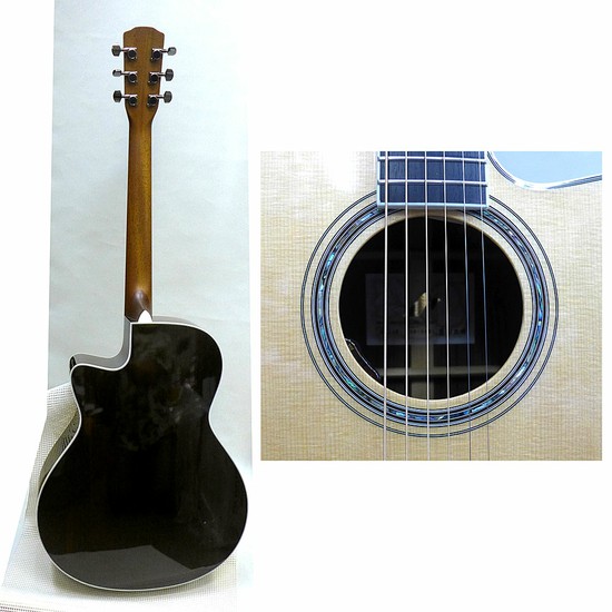 Morrisピックアップ付きオーディトリアム カッタウエイ R-14G NAT　日本製の画像
