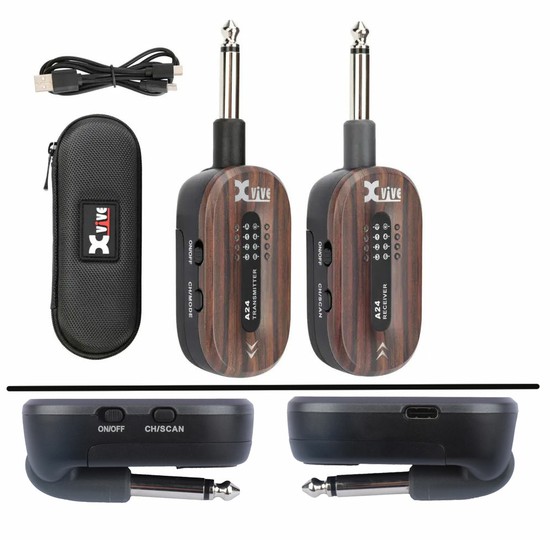 Xvive2.4GHz guitar wireless XV-A24の画像