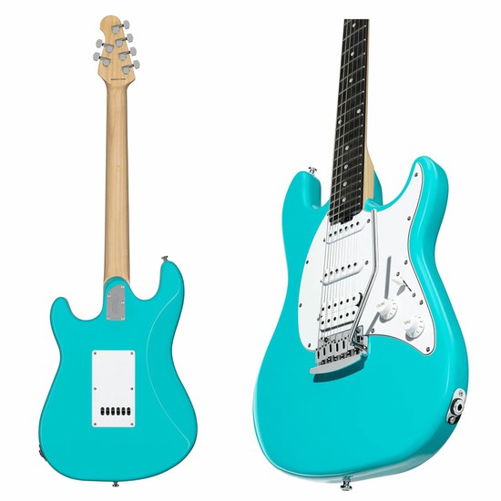 Sterling by MUSICMANSUB CUTLASS CT20 HSS CT20HSS-ELB-A1 Electric Blueの画像
