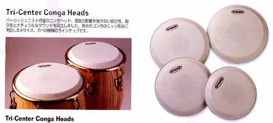 EVANSTri-Center Conga Headsの画像