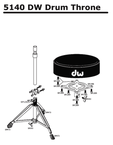 ドラムパーツ スローン＞dw | 楽器の専門店ミュージックファーム